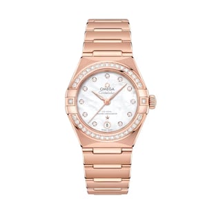 Pre-Owned Omega Constellation 29mm, Sedna Gold On Sedna Gold Ladies Watch