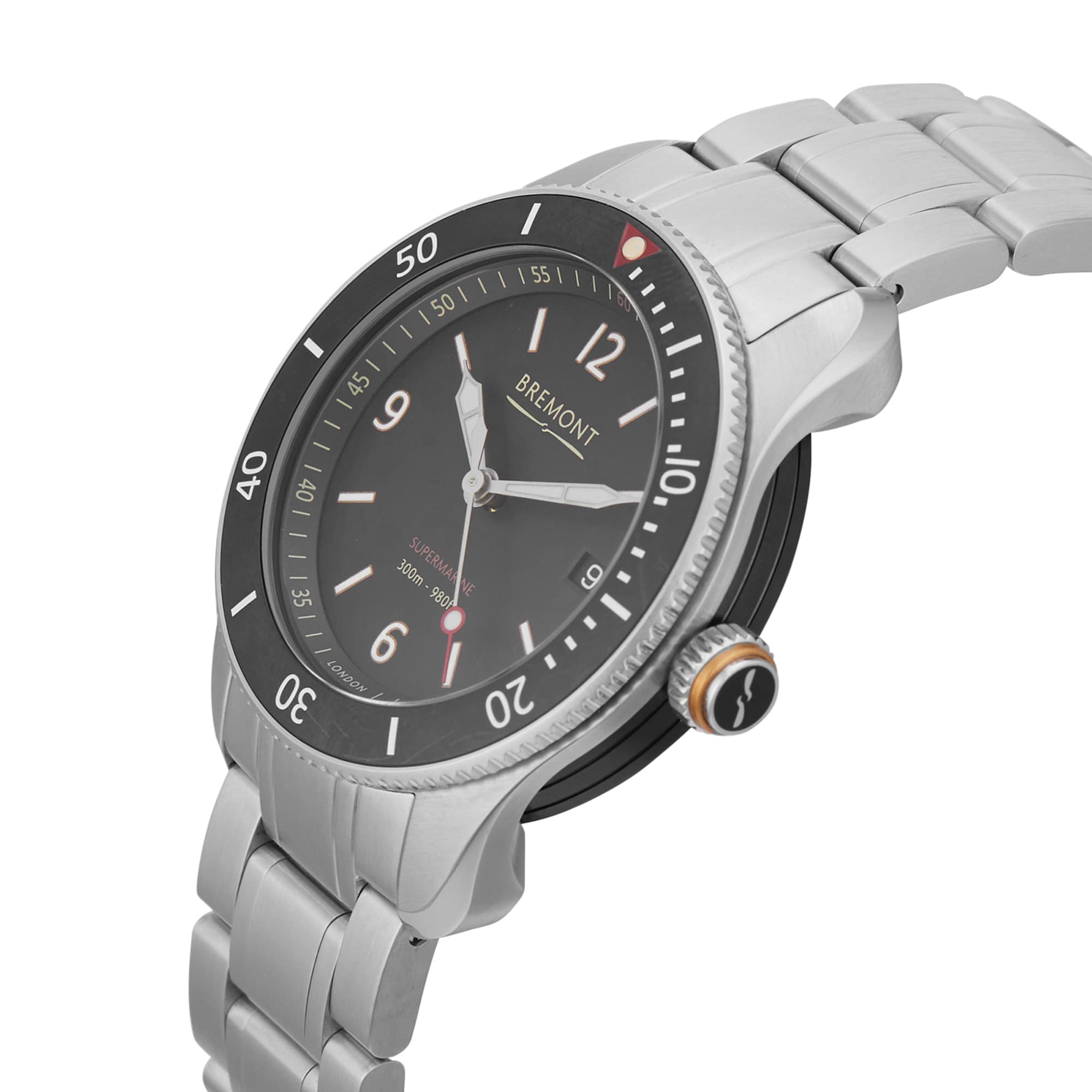 Ex-Display Bremont Supermarine S300/BR 40mm Automatic Mens Watch Ex-Display Bremont Supermarine S300/BR 40mm Automatic Mens Watch
