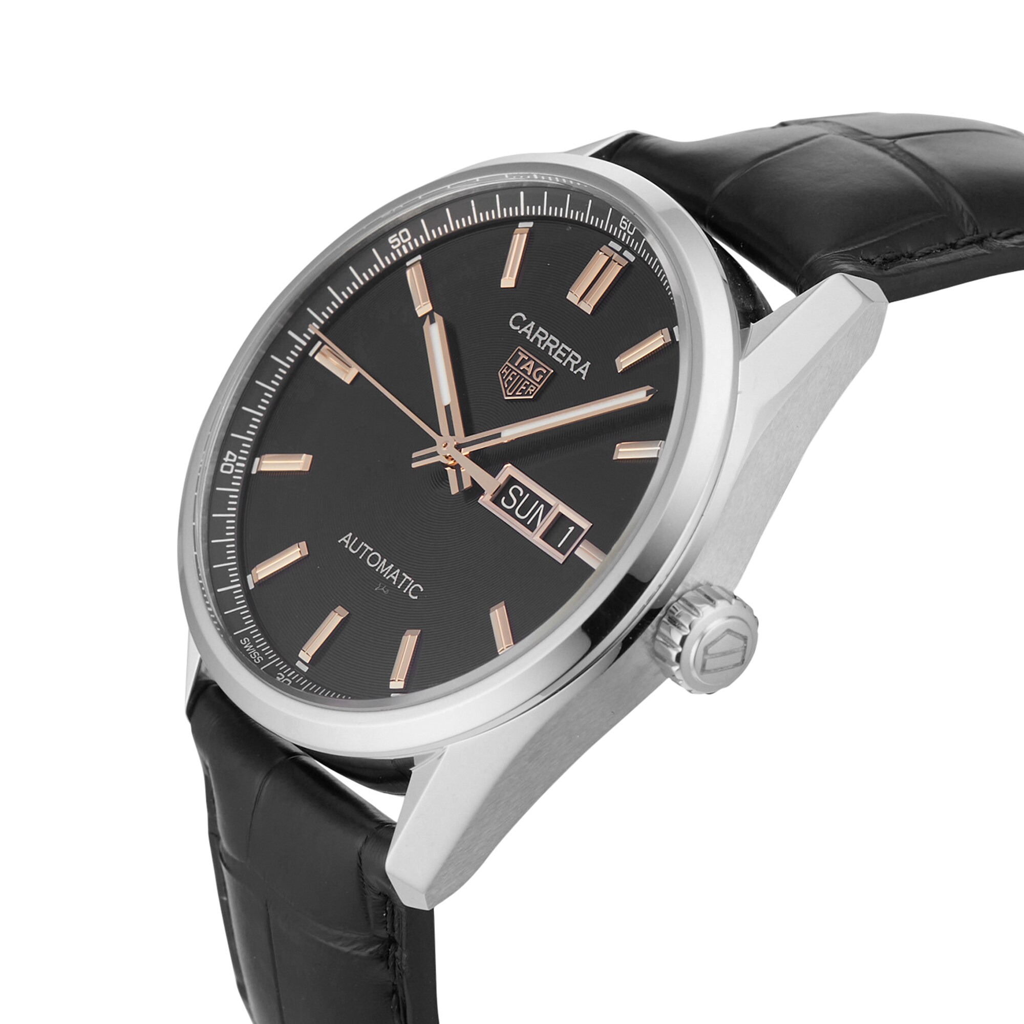 Pre-Owned TAG Heuer Carrera Three - Hand Automatic Mens 41mm Watch