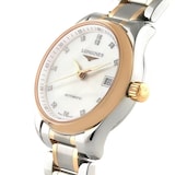 Pre-Owned Longines Master Collection 25.5mm Stainless Steel/Gold 18K Automatic Ladies Watch