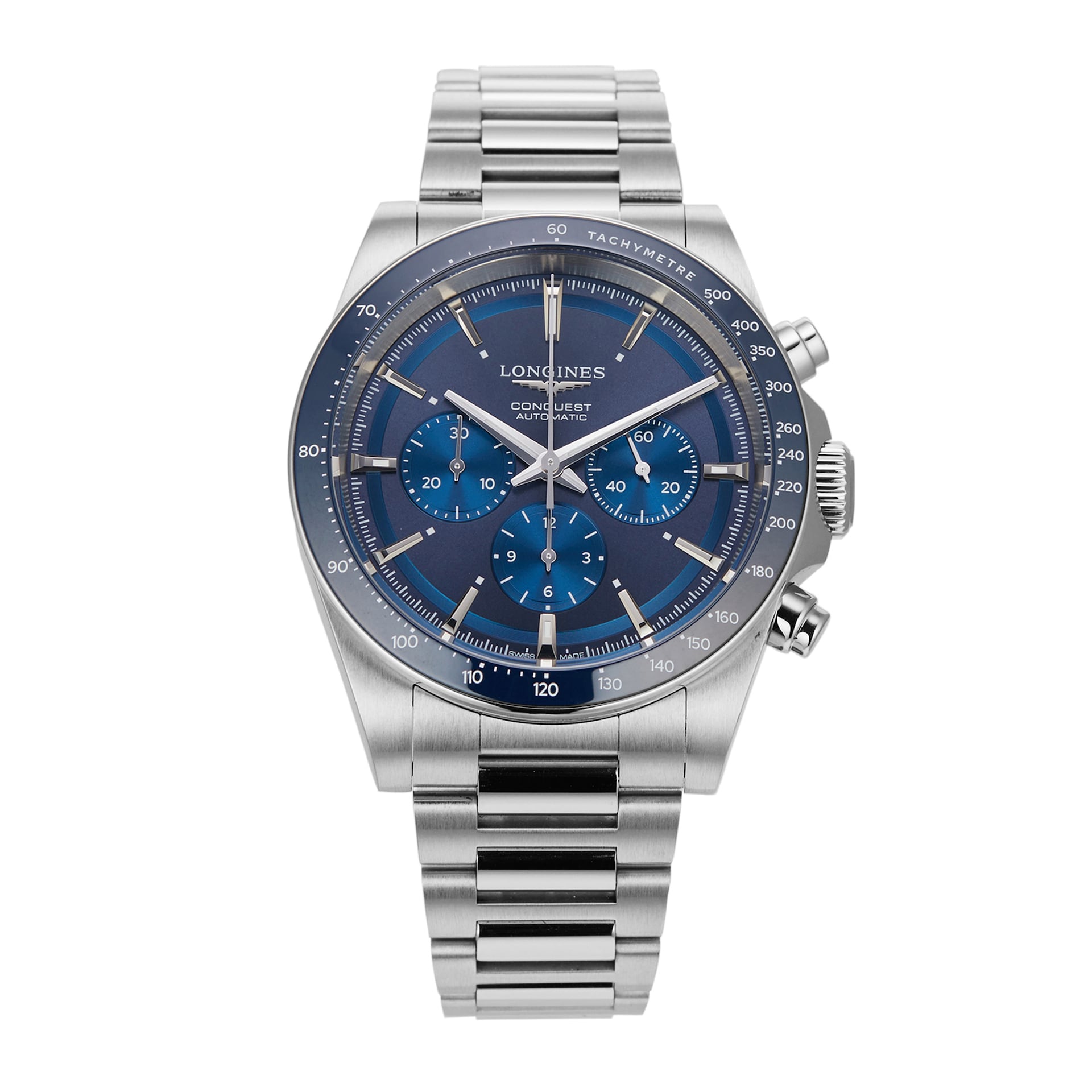 Pre-Owned Longines Conquest Chronograph L38354926