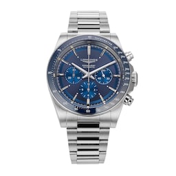 47010255 - Conquest 42mm Mens Watch Blue