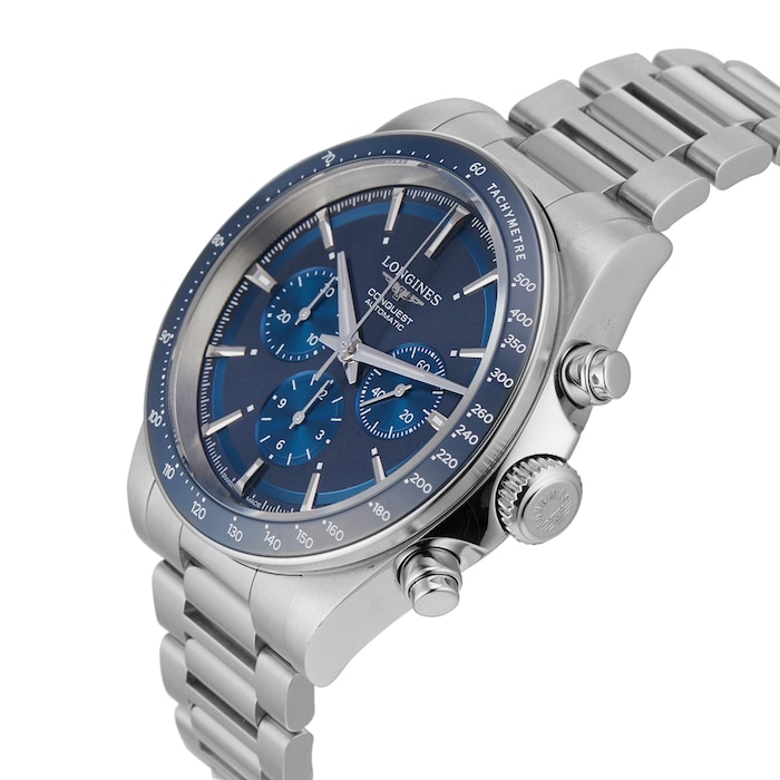 Pre-Owned Longines Conquest Chronograph L38354926