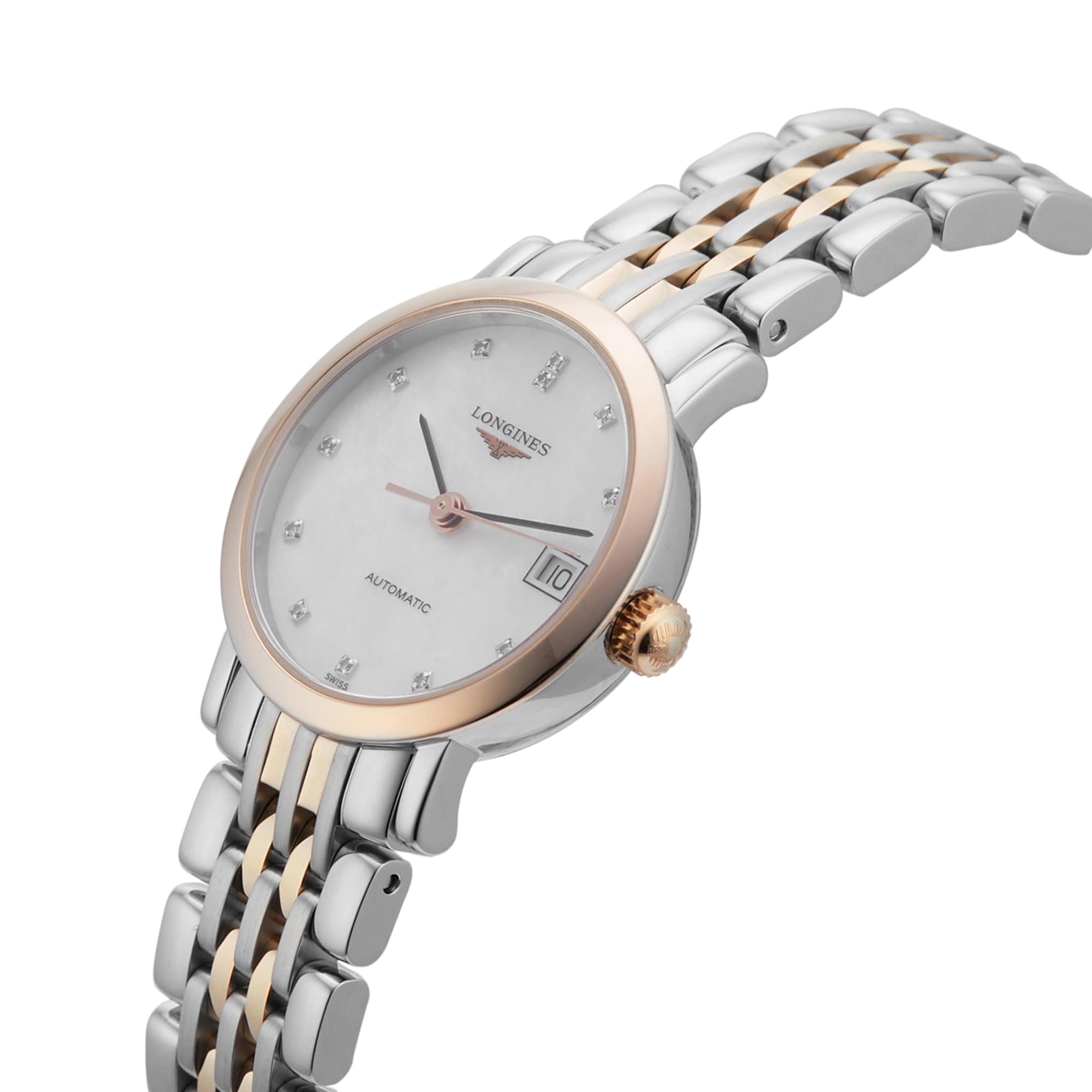 Ex-Display Longines Elegant 25.5mm Diamond Automatic Automatic Ladies Watch Ex-Display Longines Elegant 25.5mm Diamond Automatic Automatic Ladies Watch