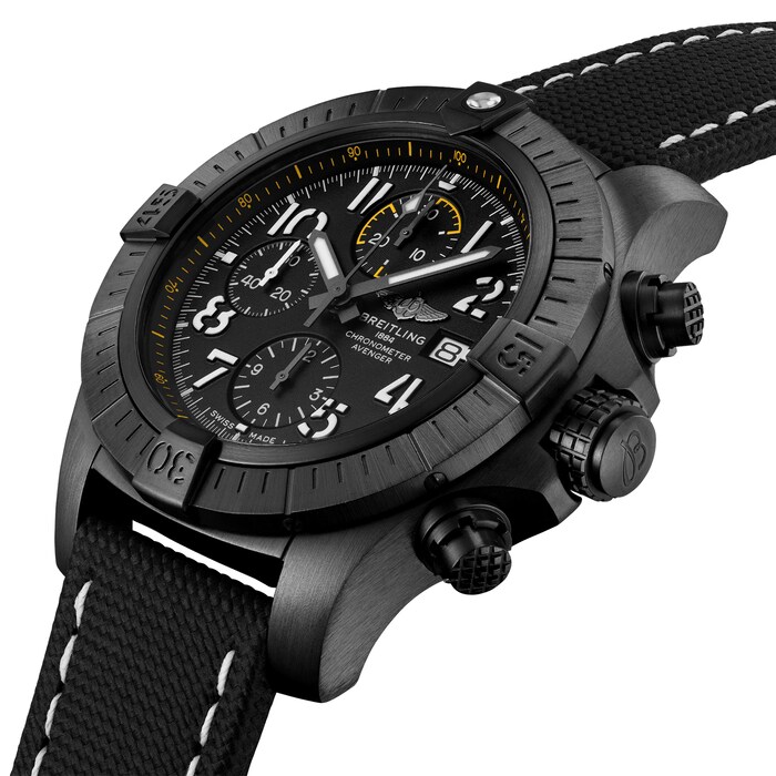 Pre-Owned Breitling Avenger Chronograph 45 Night Mission Watch