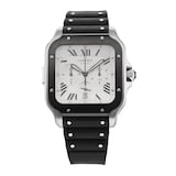 Pre-Owned Cartier Sandos De Cartier Chronograph WSSA0017