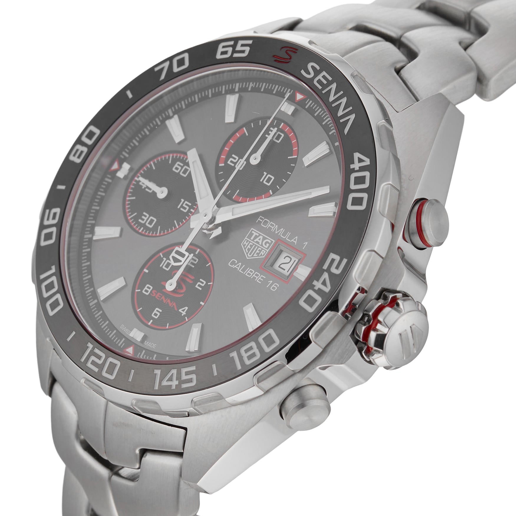 Pre-Owned TAG Heuer Spring Drive Heritage Daybreak 44mm Automatic Mens Watch Pre-Owned TAG Heuer Spring Drive Heritage Daybreak 44mm Automatic Mens Watch