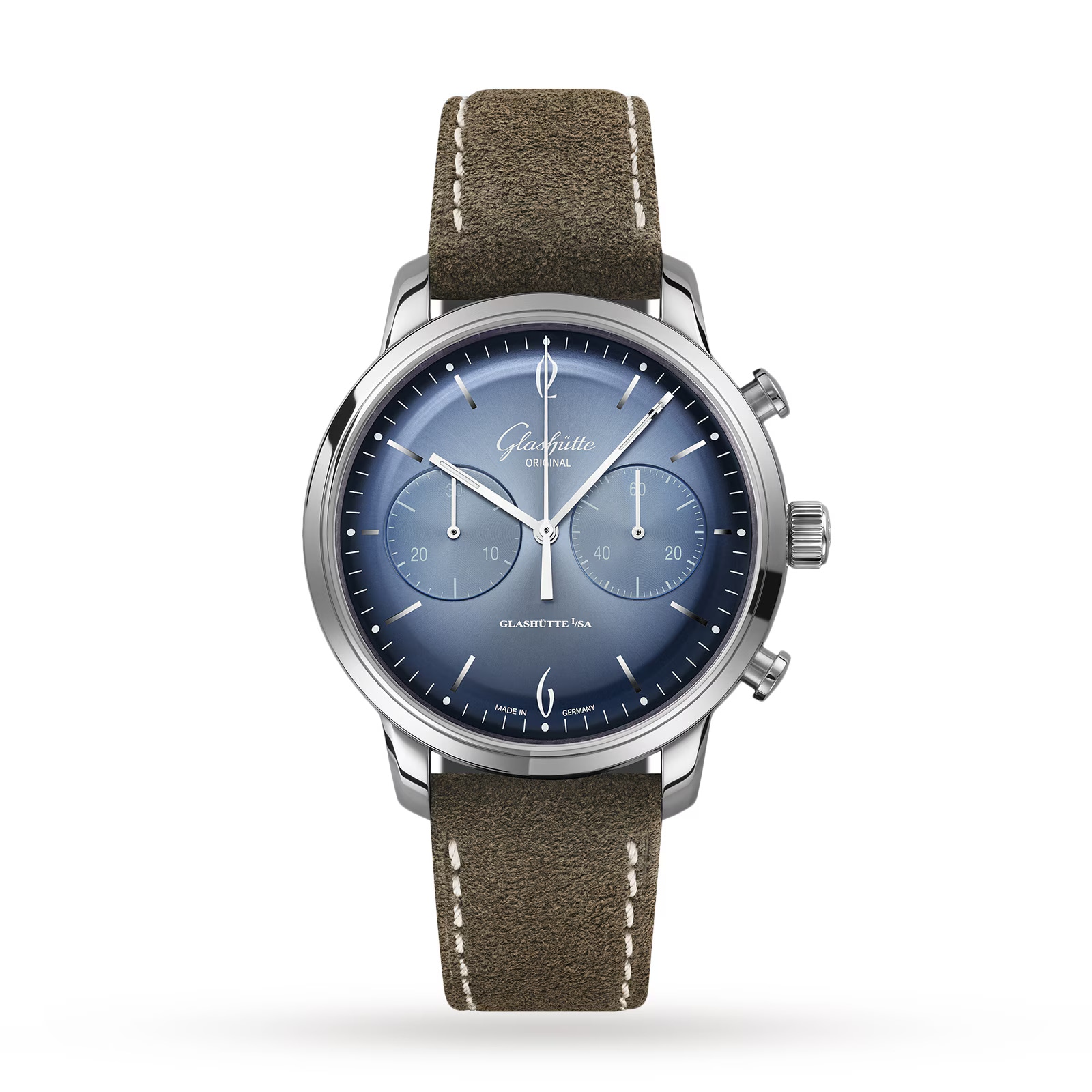 Ex-Display Glashutte Original De Ville Prestige 40mm, Steel on Steel Automatic Mens Watch Ex-Display Glashutte Original De Ville Prestige 40mm, Steel on Steel Automatic Mens Watch