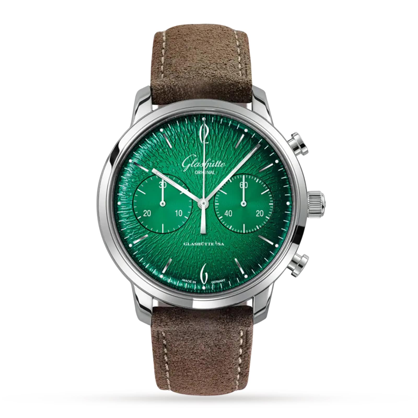 Ex-Display Glashutte Original Sixties Chronograph Annual Edition Mens 1-39-34-05-22-04 42mm Automatic Watch
