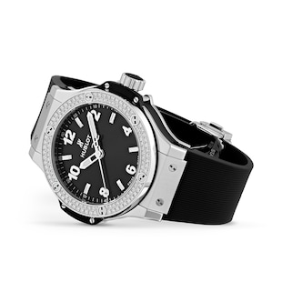 Pre-Owned Hublot Big Bang Steel Diamonds 38mm