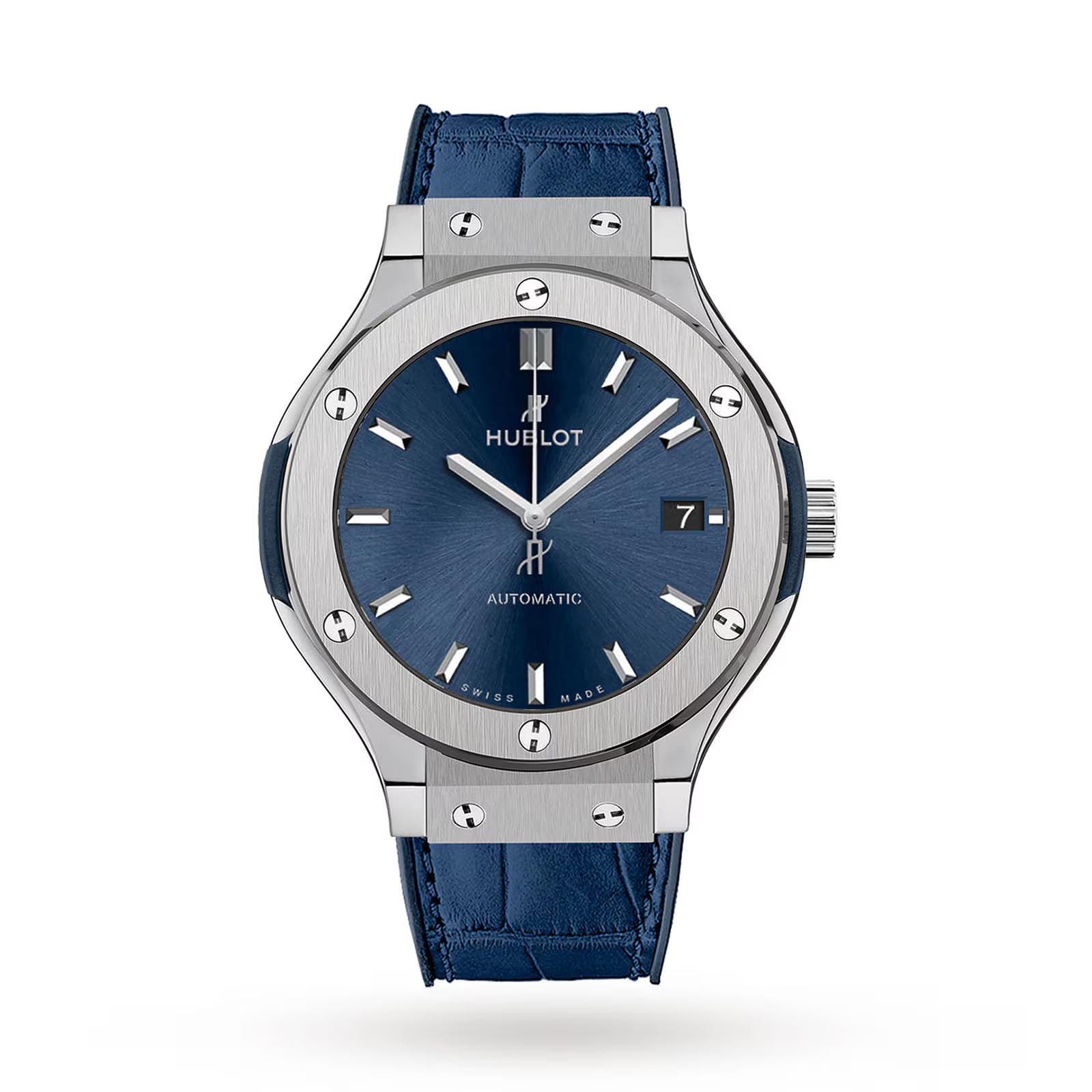 Ex-Display Hublot Classic Fusion Blue Titanium 38mm Ladies Watch