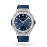 Ex-Display Hublot Classic Fusion Blue Titanium 38mm Ladies Watch