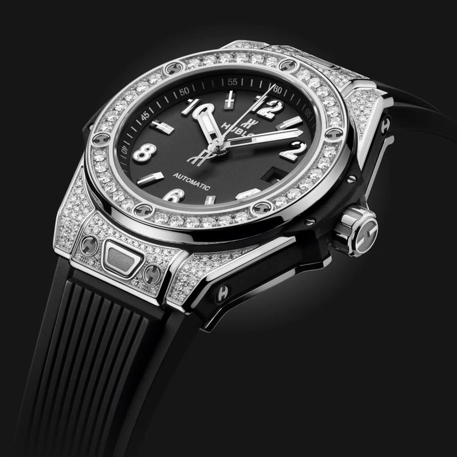 Ex-Display Hublot Big Bang One Click Steel 33mm Automatic Ladies Watch Ex-Display Hublot Big Bang One Click Steel 33mm Automatic Ladies Watch