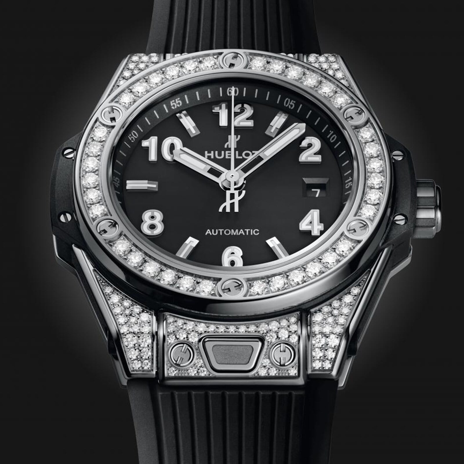 Ex-Display Hublot Big Bang One Click Steel 33mm Automatic Ladies Watch Ex-Display Hublot Big Bang One Click Steel 33mm Automatic Ladies Watch