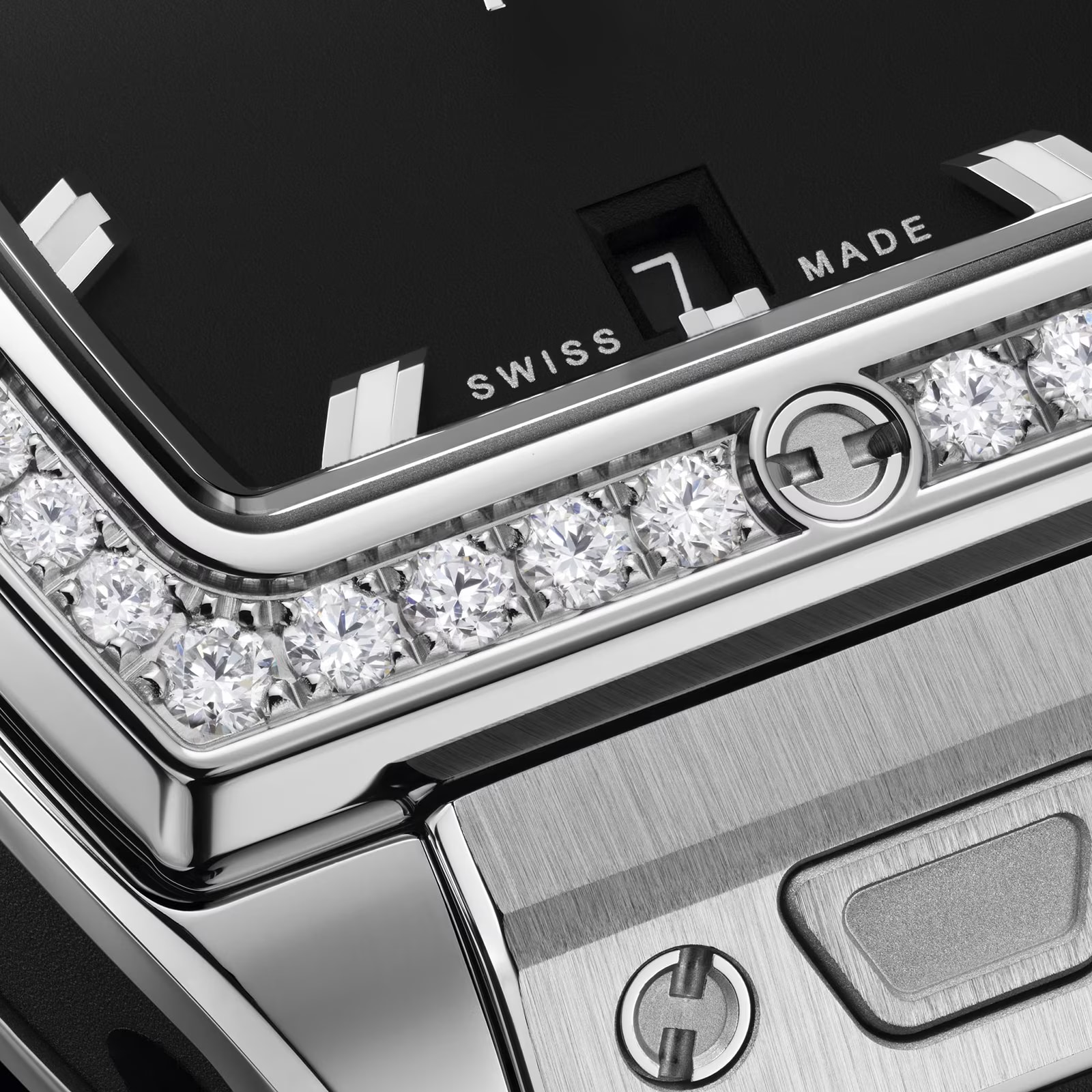 Ex-Display Hublot Spirit Of Big Bang Steel Diamonds 32mm Ladies Watch Ex-Display Hublot Spirit Of Big Bang Steel Diamonds 32mm Ladies Watch
