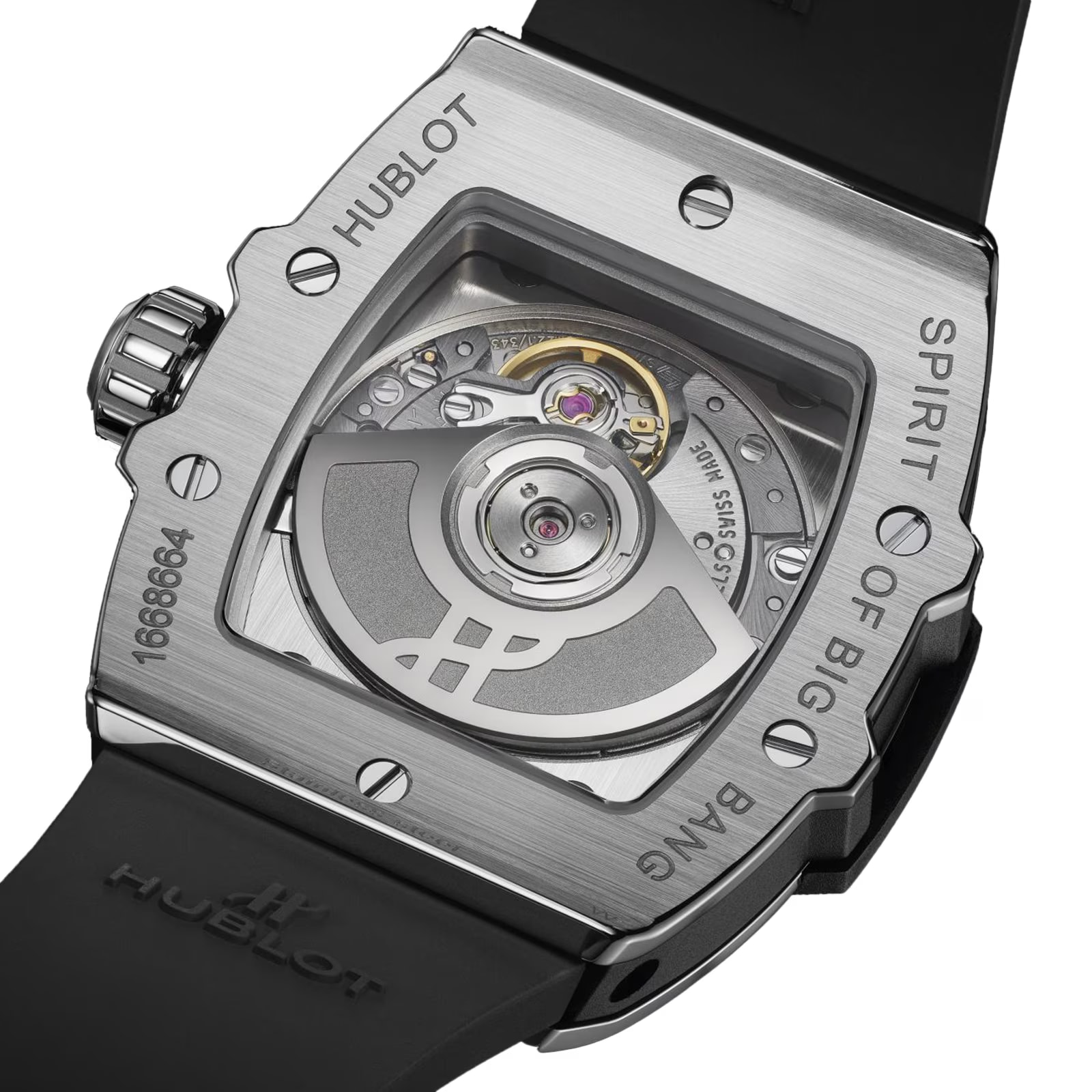 Ex-Display Hublot Spirit Of Big Bang Steel Diamonds 32mm Ladies Watch Ex-Display Hublot Spirit Of Big Bang Steel Diamonds 32mm Ladies Watch