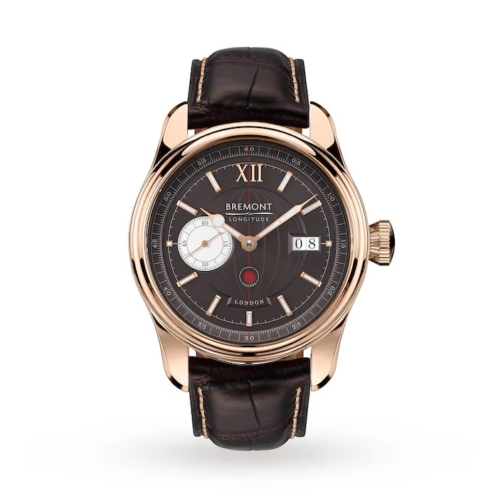 Ex-Display Bremont Longitude Limited Edition - 18ct Rose Gold 40mm Automatic Mens Watch