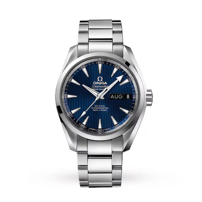 Pre-Owned Omega Seamaster Aqua Terra 150m Co-Axial Annual Calendar 38.5mm Mens Watch