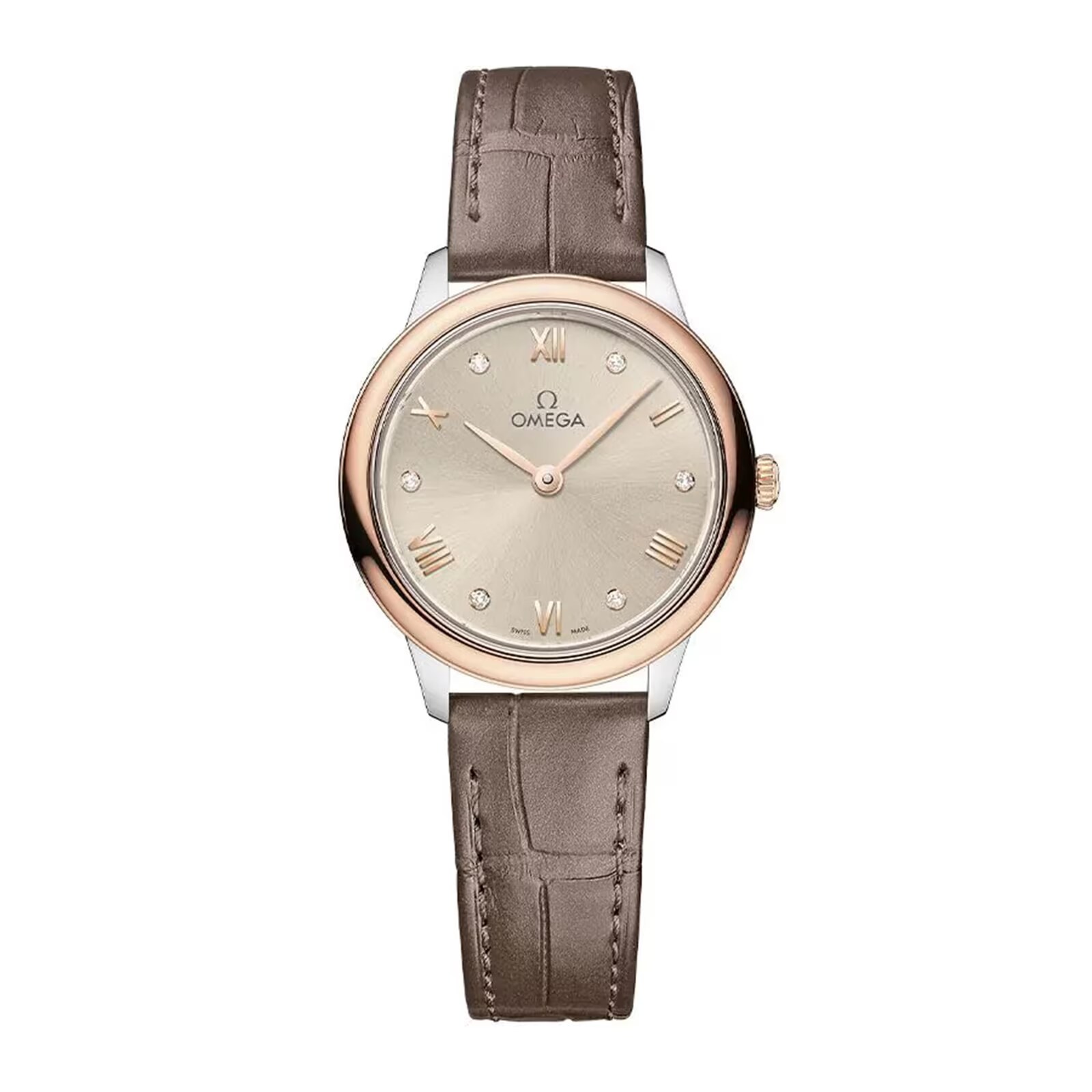 Pre-Owned Omega De Ville Prestige 27.5mm Ladies Watch Linen