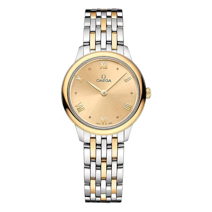 Pre-Owned Omega De Ville Prestige 27.5mm Ladies Watch Yellow Gold