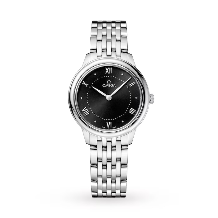 Pre-Owned Omega De Ville Prestige 30mm, Steel On Steel