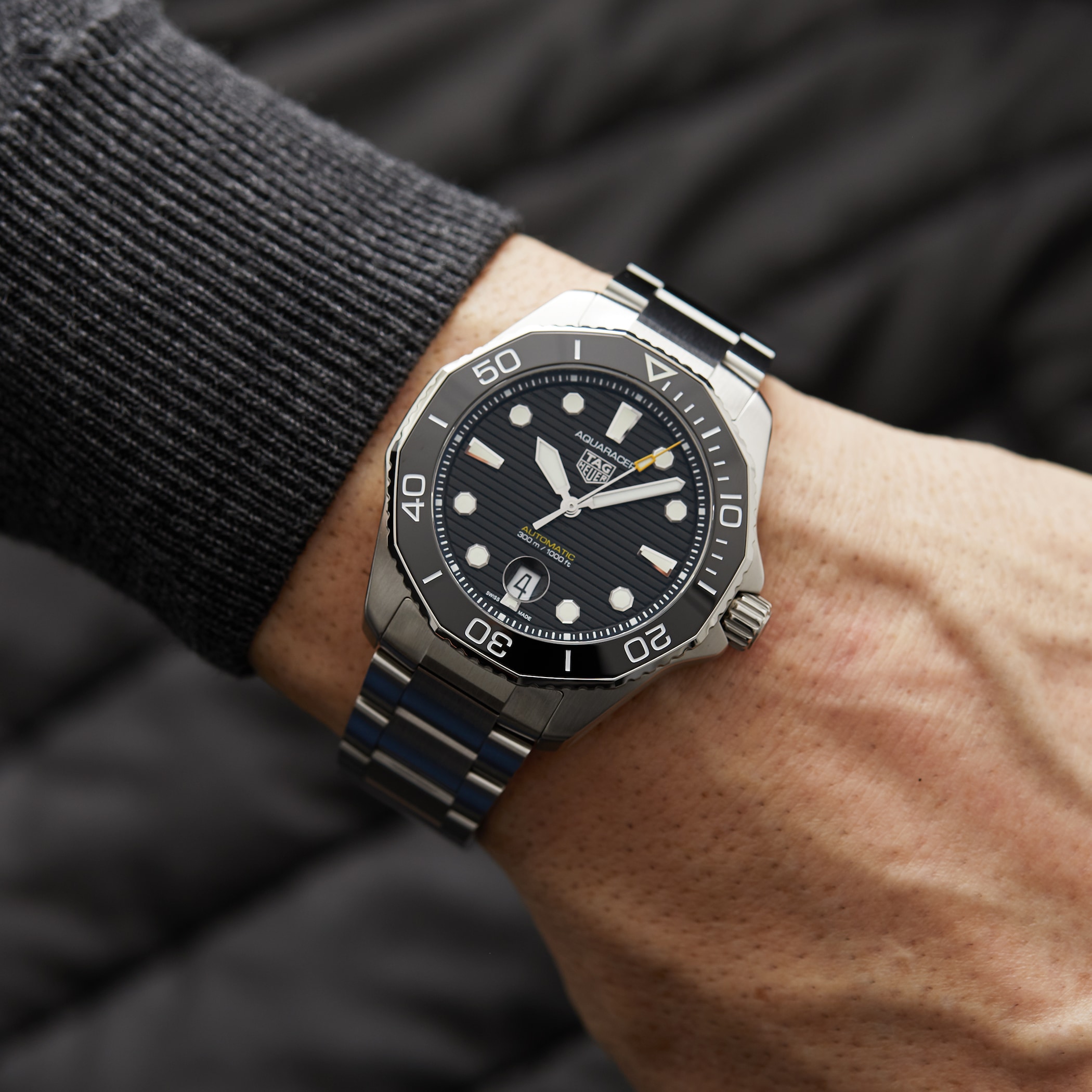 Pre-Owned TAG Heuer Aquaracer Calibre 5 Automatic 43mm Automatic Mens Watch Pre-Owned TAG Heuer Aquaracer Calibre 5 Automatic 43mm Automatic Mens Watch