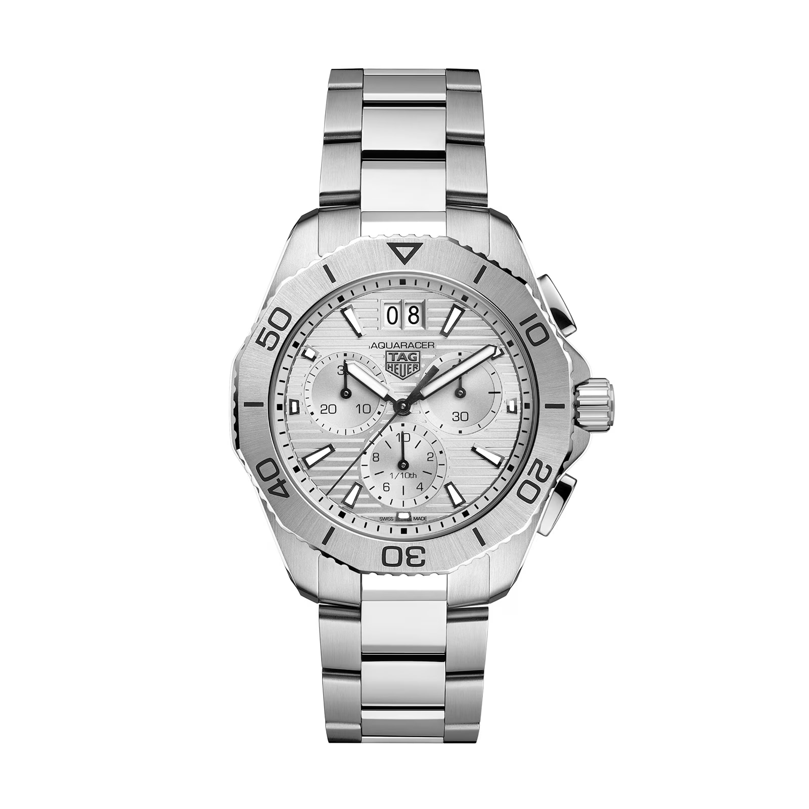 Aquaracer Chronograph 40mm Mens Watch Grey