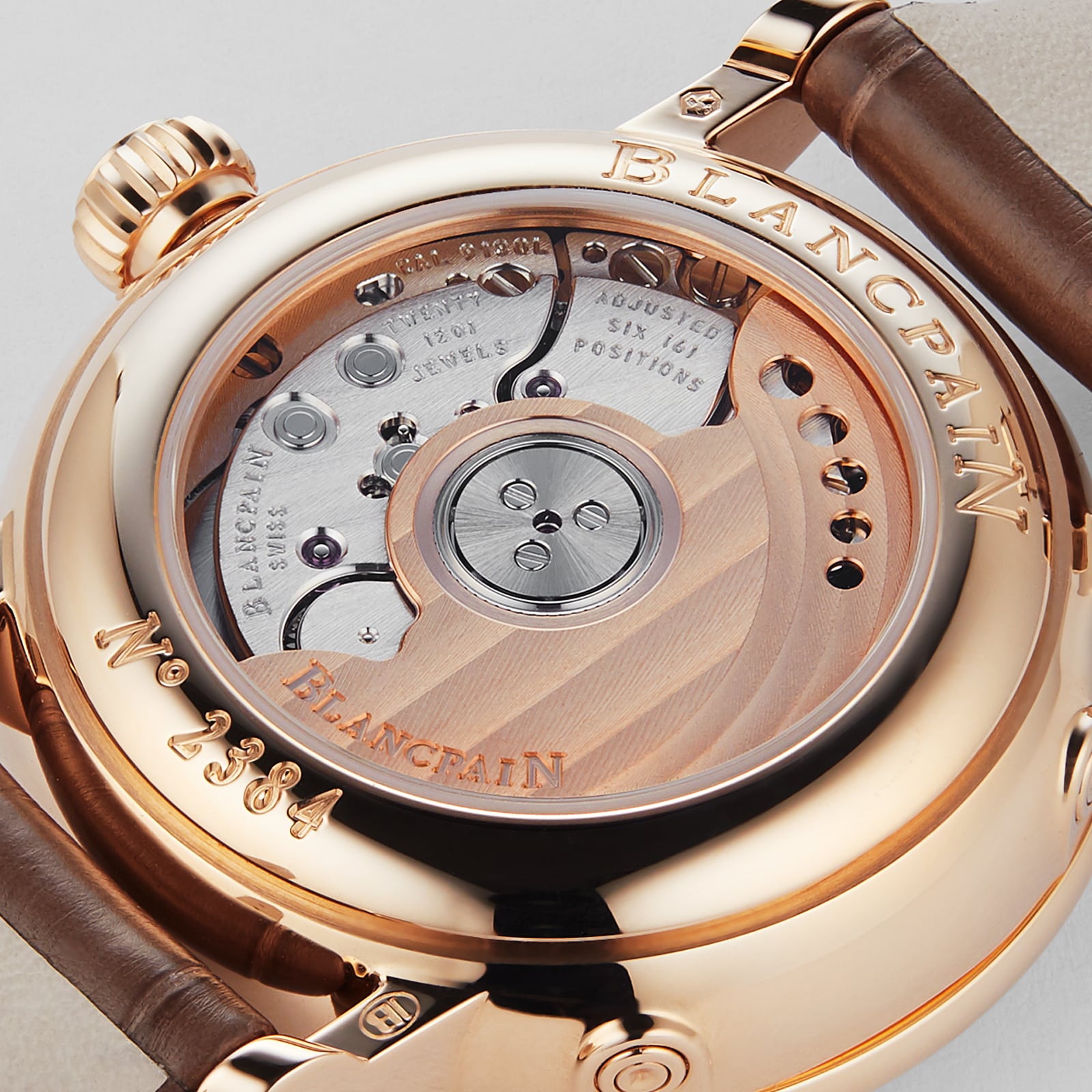 Ex-Display Blancpain Villeret Quantieme Phases de Lune 29mm Automatic Mens Watch White