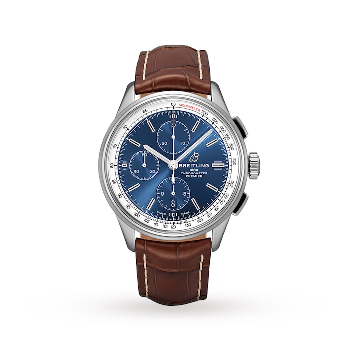 Pre-Owned Breitling Premier Chronograph 42 Stainless Steel Watch