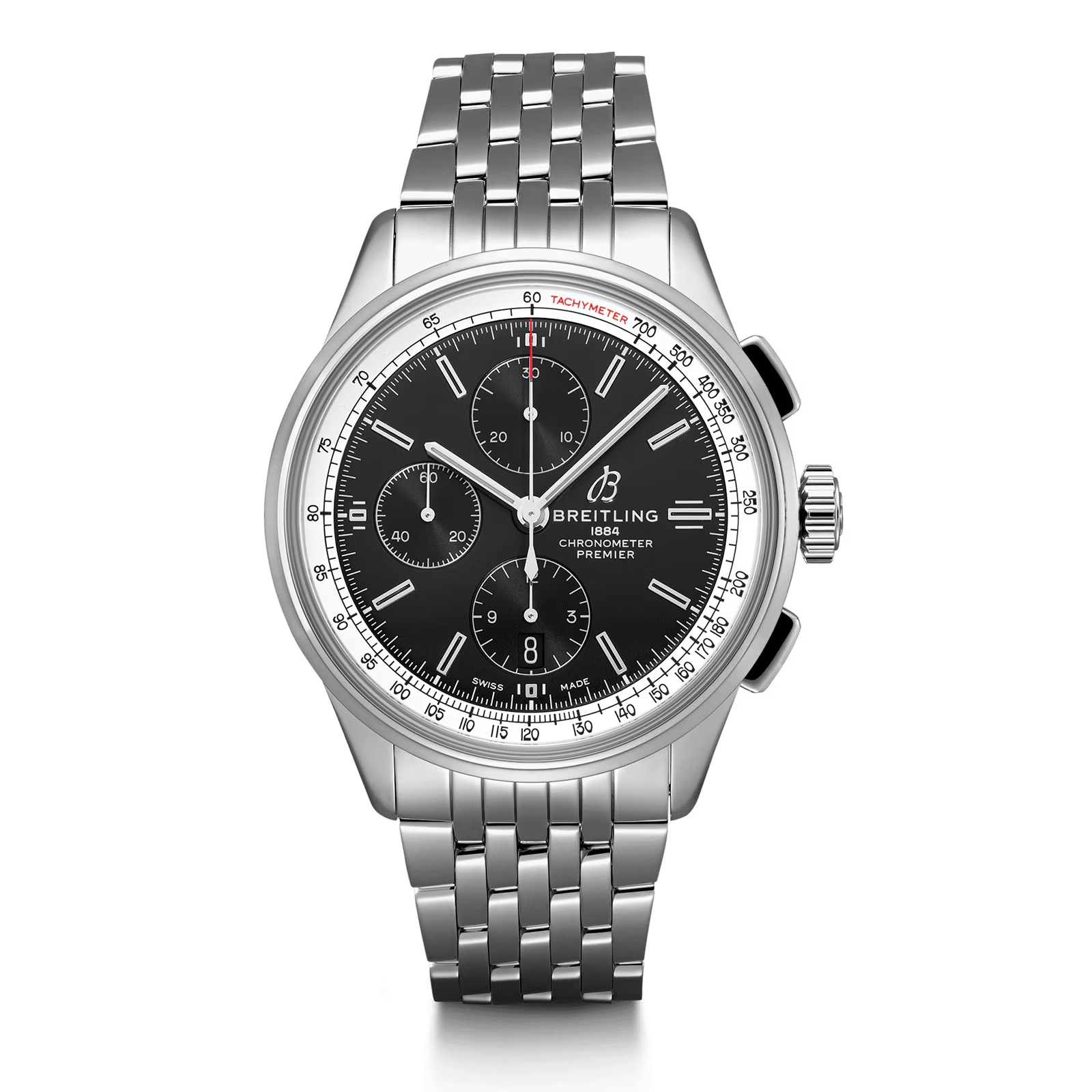 Pre-Owned Breitling Premier Chronograph 42 Stainless Steel Watch