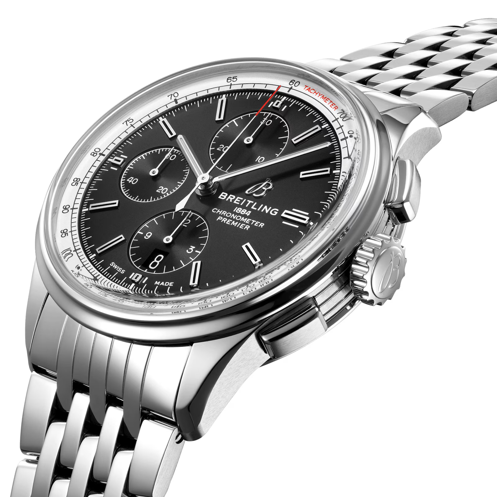 Pre-Owned Breitling Premier Chronograph 42 Stainless Steel Watch