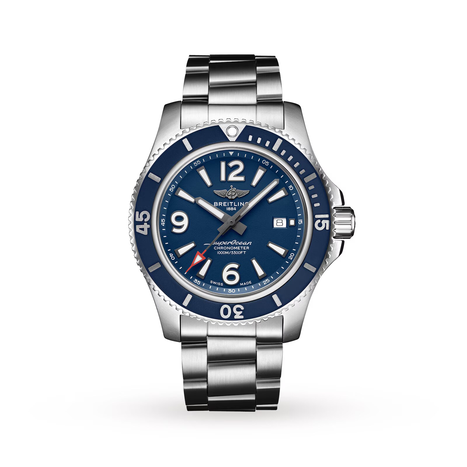 Pre-Owned Breitling Superocean Automatic 44 Stainless Steel Watch