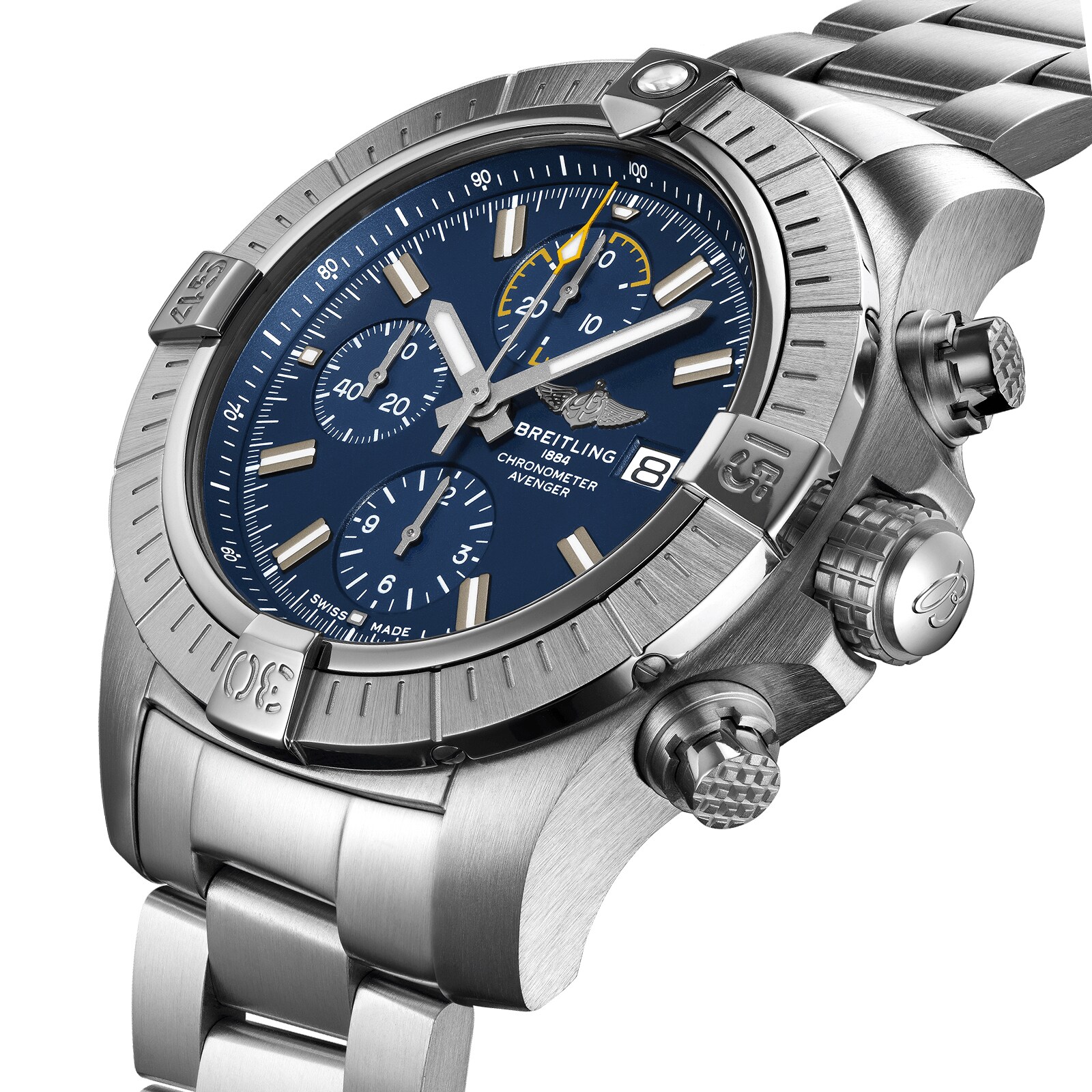 Pre-Owned Breitling Tango 300 Chronograph 43mm - WOSG Exclusive Quartz Mens Watch