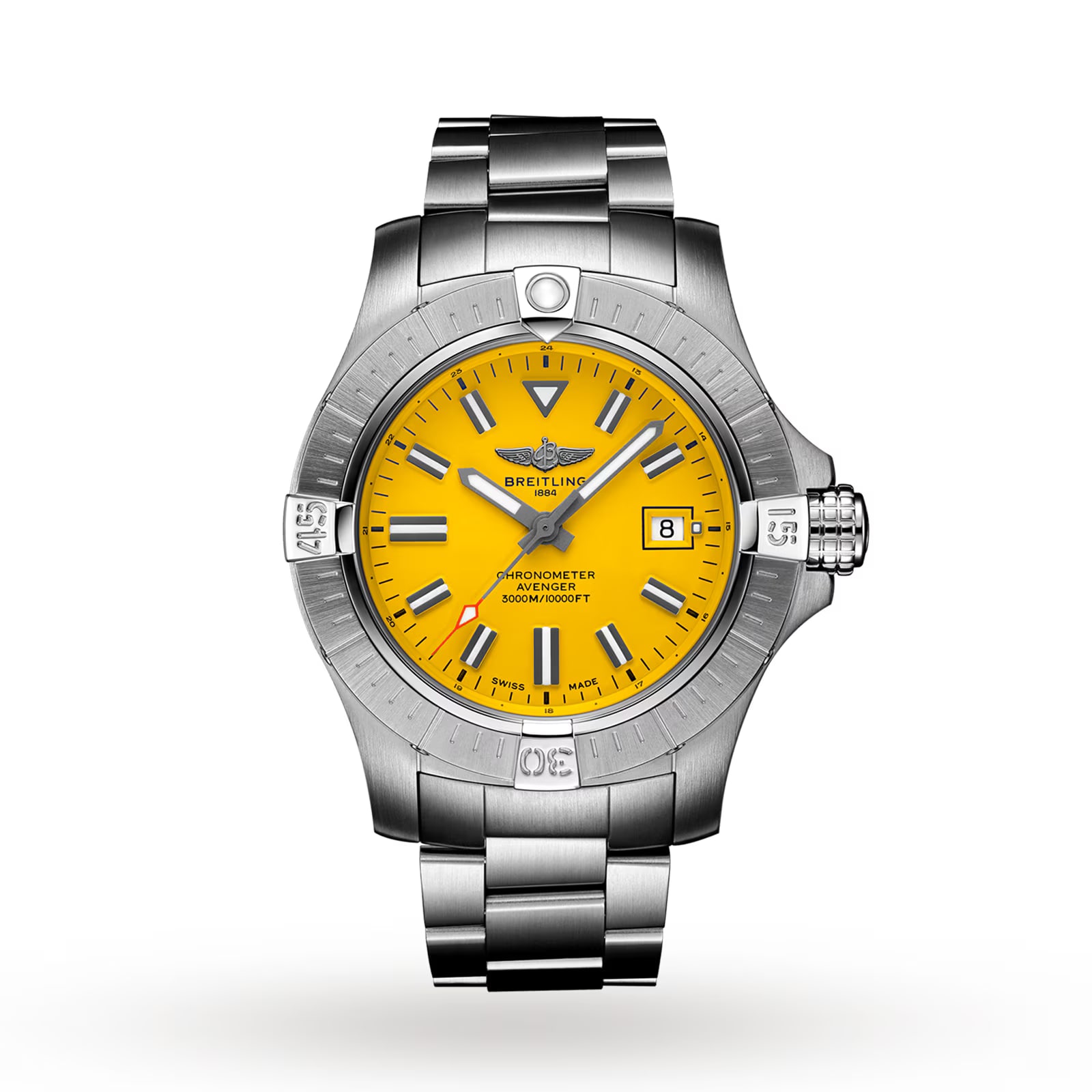 Pre-Owned Breitling Royal Date 45mm Automatic Mens Watch Pre-Owned Breitling Royal Date 45mm Automatic Mens Watch