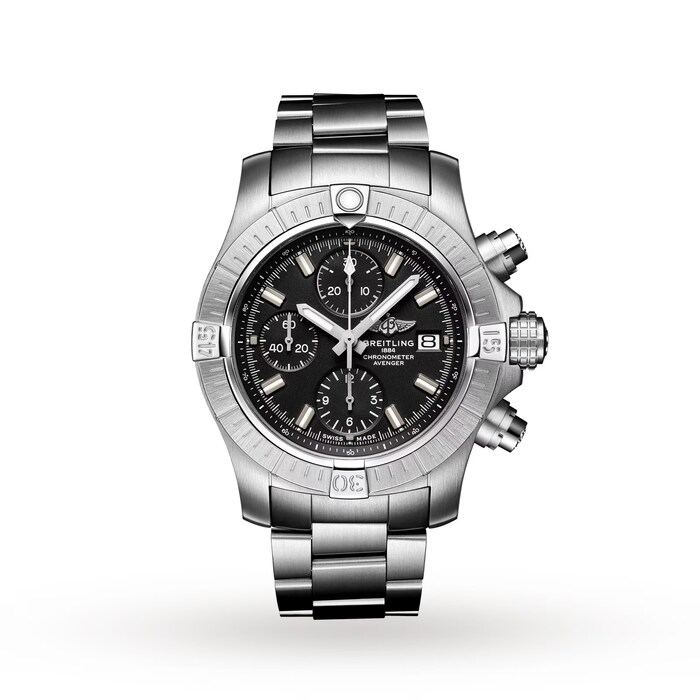 Pre-Owned Breitling Avenger Chronograph 43 Stainless Steel Watch