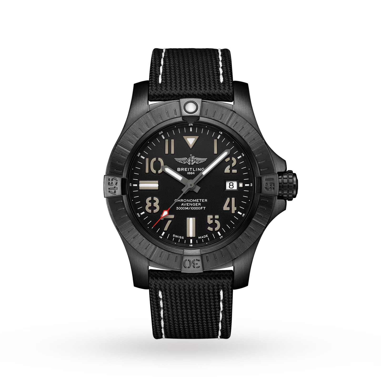 Pre-Owned Breitling Avenger Automatic 45 Seawolf Night Mission Watch