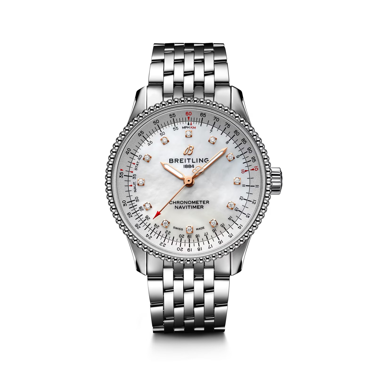 Pre-Owned Breitling Seamaster Aqua Terra 150M 41mm, Titanium On Rubber Strap Manual Winding Ladies Watch