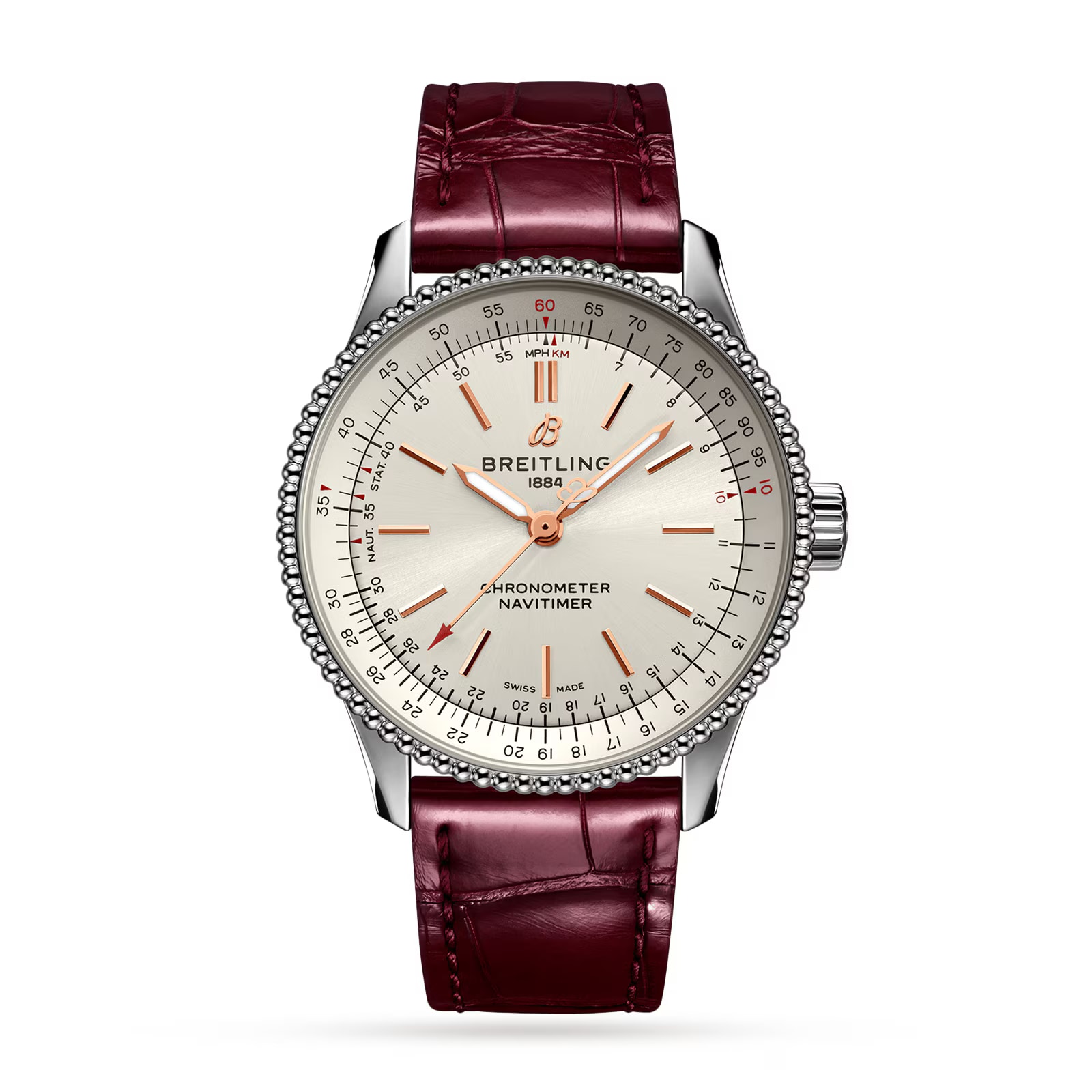 Pre-Owned Breitling Navitimer Automatic 35 Stainless Steel Watch