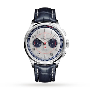 Pre-Owned Breitling Premier B01 Chronograph 42 Bentley Mulliner Stainless Steel Watch