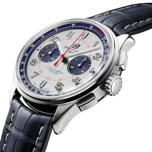 Pre-Owned Breitling Premier B01 Chronograph 42 Bentley Mulliner Stainless Steel Watch