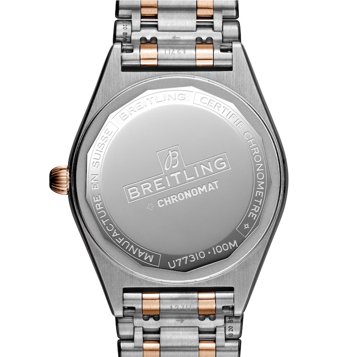 Pre-Owned Breitling Chronomat 32 Stainless Steel & 18k Red Gold Watch