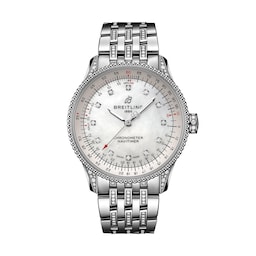47010455 - Navitimer Automatic 35mm Ladies Watch Mother Of Pearl