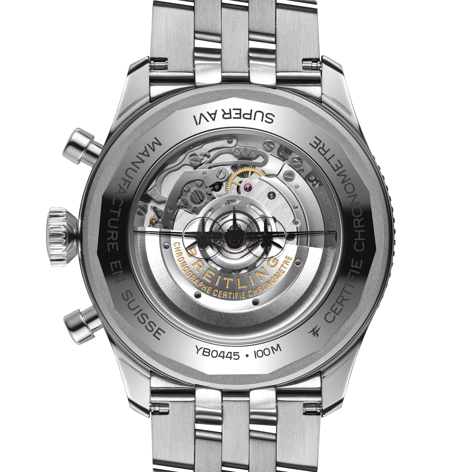 Pre-Owned Breitling Super AVI B04 Chronograph GMT 46 Mosquito 46mm Automatic Mens Watch Pre-Owned Breitling Super AVI B04 Chronograph GMT 46 Mosquito 46mm Automatic Mens Watch