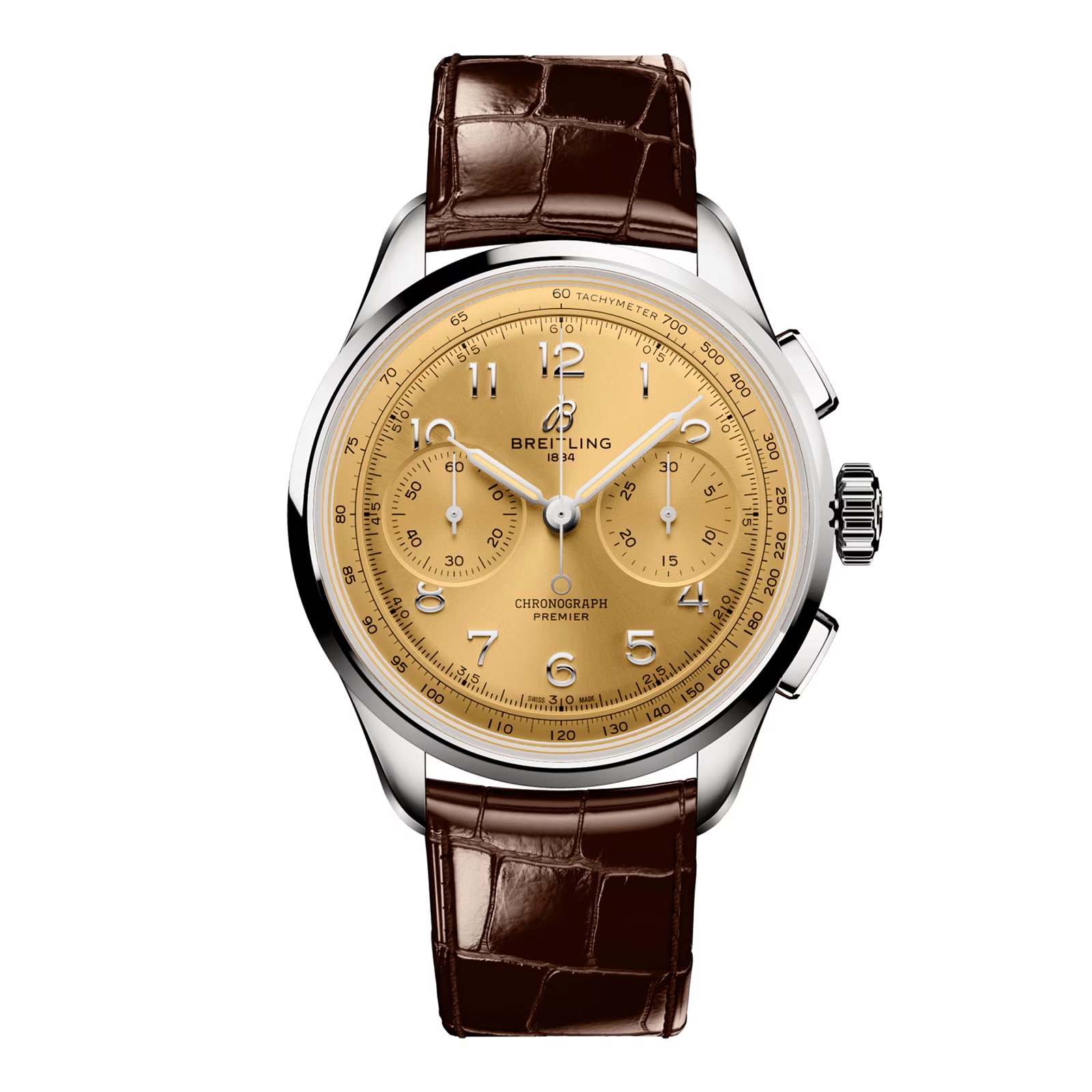 Premier B09 Chronograph 40mm Mens Watch Champagne