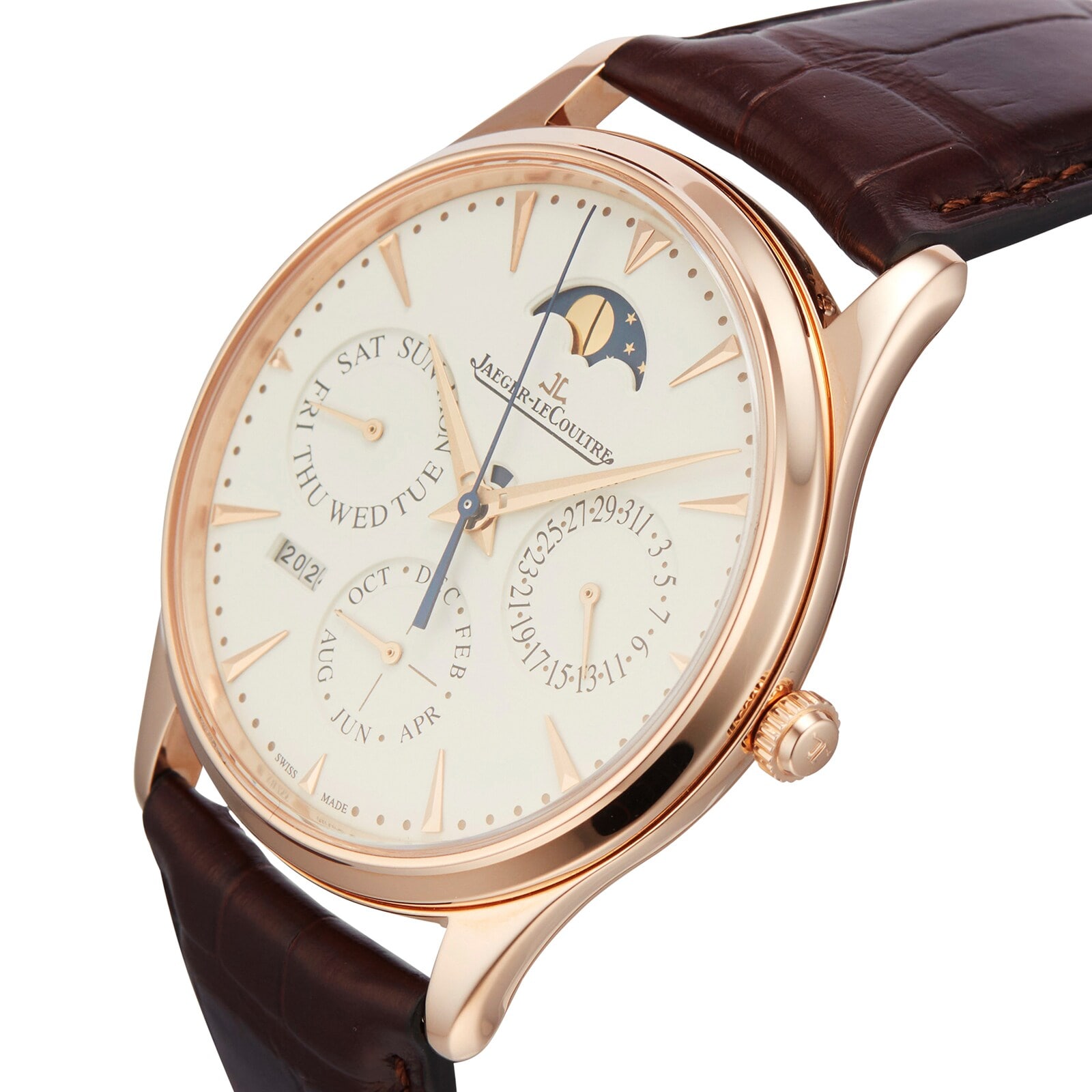 Ex-Display Jaeger-LeCoultre Master Ultra Thin Perpetual Calendar 39mm Automatic Mens Watch Ex-Display Jaeger-LeCoultre Master Ultra Thin Perpetual Calendar 39mm Automatic Mens Watch