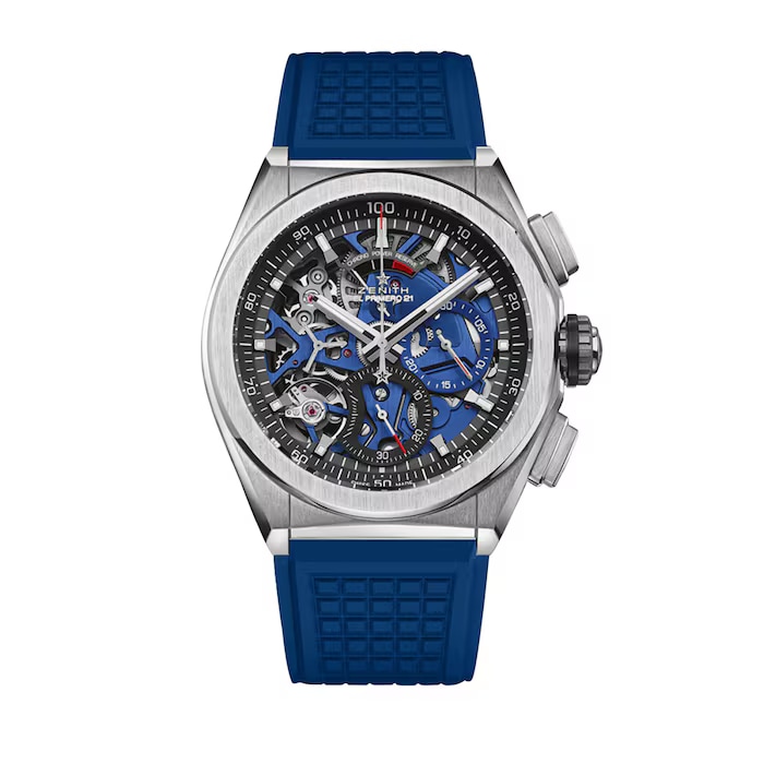 Defy 21 44mm Mens Watch Blue