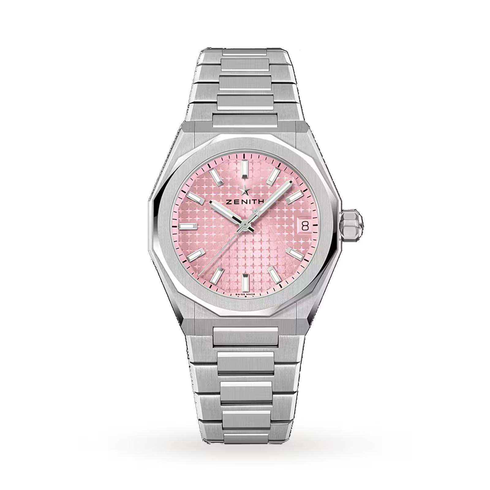 Ex-Display Zenith Defy Skyline 36mm Steel Automatic Unisex Watch - Pink Ex-Display Zenith Defy Skyline 36mm Steel Automatic Unisex Watch - Pink