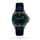 Pre-Owned Panerai Luminor Due Luna Moonphase 38mm Ladies Watch - Blue