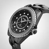 Pre-Owned Chanel J12 DIAMOND BEZEL WATCH CALIBRE 12.1, 38 MM