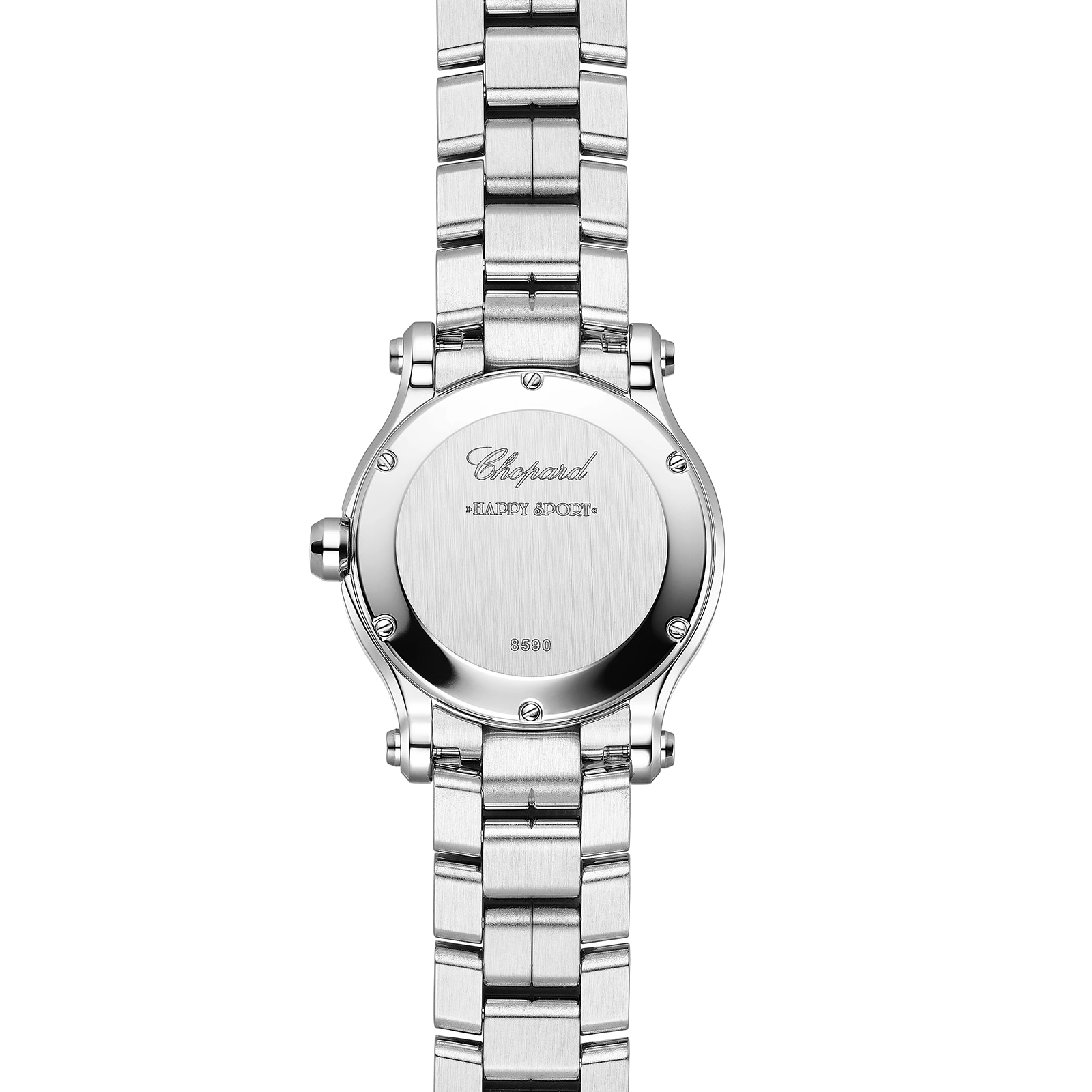 Pre-Owned Chopard Happy Sport Ladies Watch 278590-3002